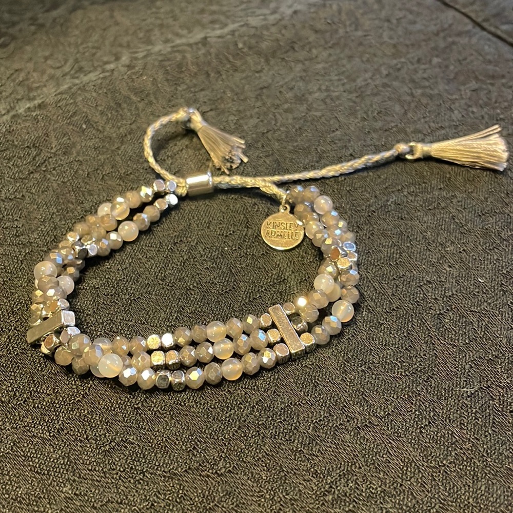 Kinsley Armelle Silver Cinder Bracelet